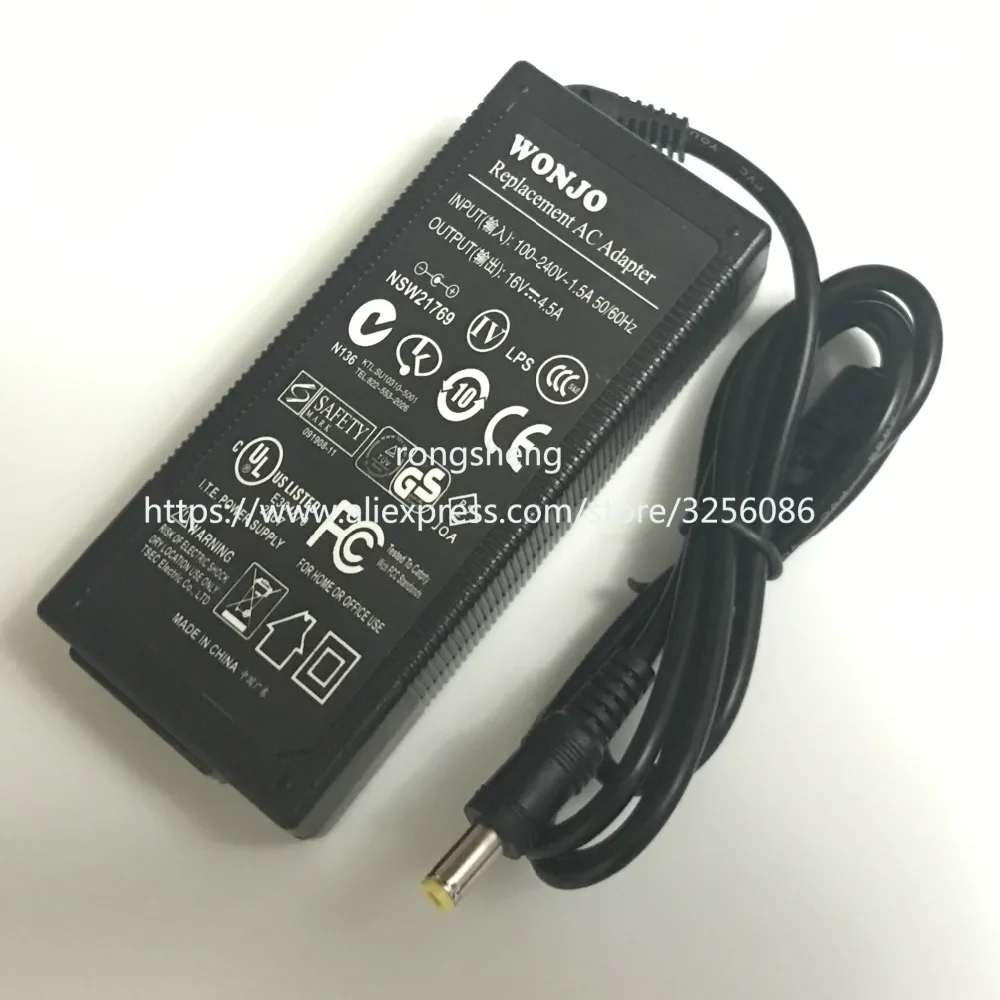 16V 4.5A 5.5*2.5mm for lenovo thinkpad IBM series AC/DC power adapter 380E 390X 535 550 560 560C 560E 560X 560Z charger 90W
16V 4.5A 5.5*2.5mm for lenovo thinkpad IBM series AC/DC power adapter 380E 390X 535 550 560 560C 560E 560X 560Z charger 90W