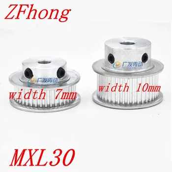 4pcs 30 Teeth MXL30 Timing pulley pitch 2.032mm width 7mm or 11mm bore size 5mm/ 6mm/ 6.35mm/ 8mm/ 10mm/12mm
4pcs 30 Teeth MXL30 Timing pulley pitch 2.032mm width 7mm or 11mm bore size 5mm/ 6mm/ 6.35mm/ 8mm/ 10mm/12mm