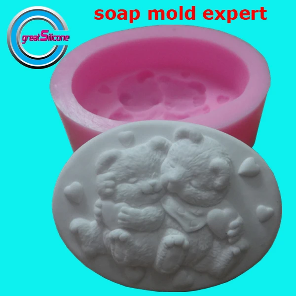 Great-Mold Lovely Bear Silicone Soap Mold Oval Silicone Mold for Handmade Soap
Great-Mold Lovely Bear Silicone Soap Mold Oval Silicone Mold for Handmade Soap