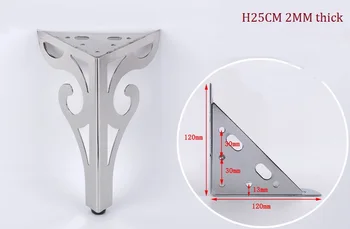 2Pcs/Lot H25CM Adjustable Metal Leg Feet Sofa Tea Bar Furniture Cabinet Cupboard With Screws
2Pcs/Lot H25CM Adjustable Metal Leg Feet Sofa Tea Bar Furniture Cabinet Cupboard With Screws