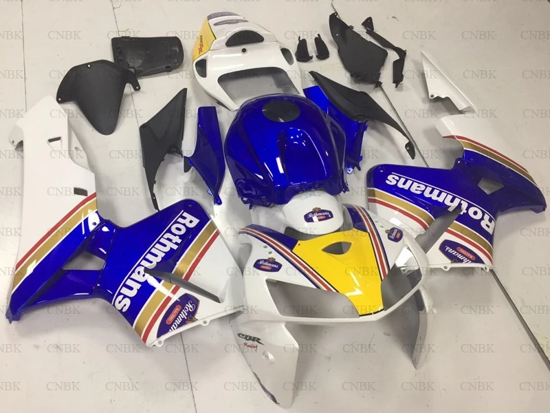 for Honda CBR600RR 2005 - 2006 Abs Fairing CBR 600 RR 06 Blue White Full Body Kits for Honda CBR600RR 06 Fairing Unpainted
for Honda CBR600RR 2005 - 2006 Abs Fairing CBR 600 RR 06 Blue White Full Body Kits for Honda CBR600RR 06 Fairing Unpainted