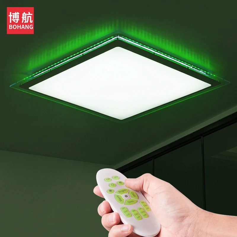 Modern LED ceiling light smart ceiling lamp 60W 48cm 2.4G intelligent remote control dimmable living room bedroom 220V
Modern LED ceiling light smart ceiling lamp 60W 48cm 2.4G intelligent remote control dimmable living room bedroom 220V