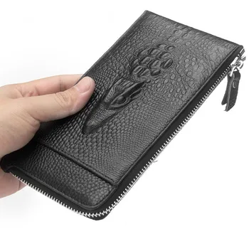 2018 Business High Quality Real Cow Genuine Leather Men Wallet Long Zipper Wallets Clutch Large Coin Purse Card Holder
2018 Business High Quality Real Cow Genuine Leather Men Wallet Long Zipper Wallets Clutch Large Coin Purse Card Holder
