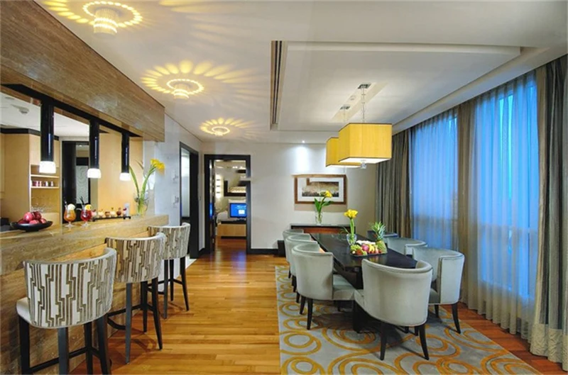 Led spiral aluminum wall lamp (5)