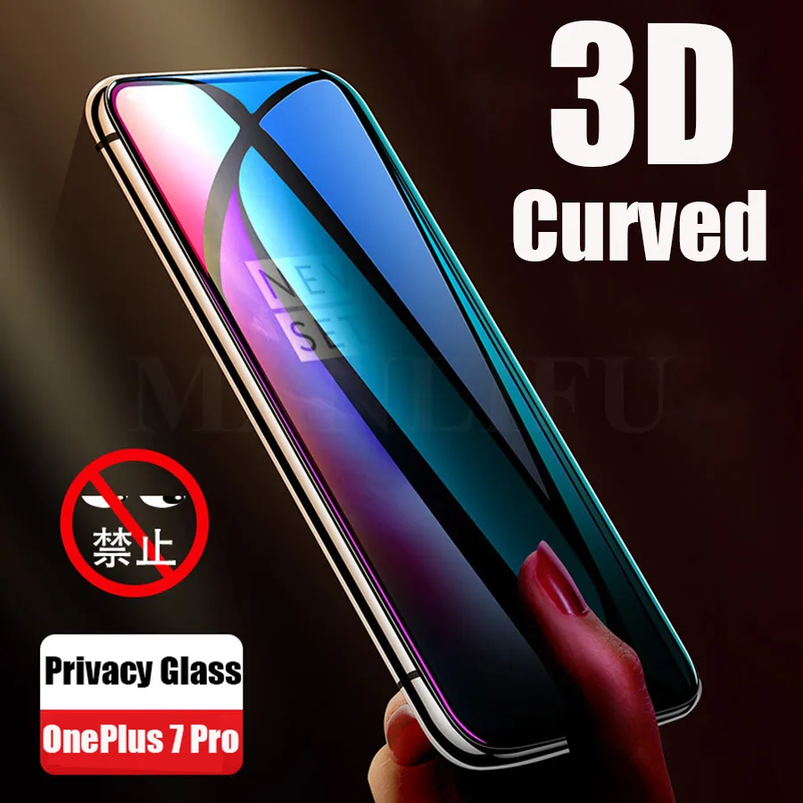 3D Curved Anti-Spy Film Protective Glass For Oneplus 7 Pro 9H Anti Spy Privacy Tempered Glass Screen Protector For OnePlus 7 Pro
3D Curved Anti-Spy Film Protective Glass For Oneplus 7 Pro 9H Anti Spy Privacy Tempered Glass Screen Protector For OnePlus 7 Pro