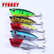 YTQHXY 1Pcs Fishing Lures Swimbait Popper 65mm 10g Isca Artificial Baits Floating Crankbait Wobblers Pesca Fishing Tackle WQ203A
YTQHXY 1Pcs Fishing Lures Swimbait Popper 65mm 10g Isca Artificial Baits Floating Crankbait Wobblers Pesca Fishing Tackle WQ203A