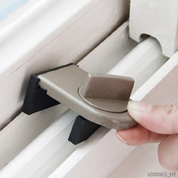 2Pcs Window Lock Sliding Sash Stopper Cabinet Position Limit Spacer Doors Security Anti-theft Lock Wedge With Rubber Cover
2Pcs Window Lock Sliding Sash Stopper Cabinet Position Limit Spacer Doors Security Anti-theft Lock Wedge With Rubber Cover