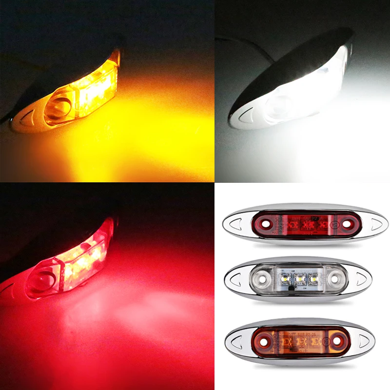 2Pcs Car Led Side Marker Lights Signal bulb lights For Auto Trucks Trailer Clearance Side Marker Indicators Lights Lamp 12V 24V
2Pcs Car Led Side Marker Lights Signal bulb lights For Auto Trucks Trailer Clearance Side Marker Indicators Lights Lamp 12V 24V
