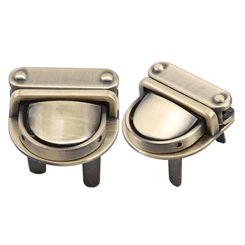 2pcs/pack Metal Handbag Clasp Turn Lock Buckle Bag Accessories Twist Lock For DIY Bag Purse Hardware Closure
2pcs/pack Metal Handbag Clasp Turn Lock Buckle Bag Accessories Twist Lock For DIY Bag Purse Hardware Closure