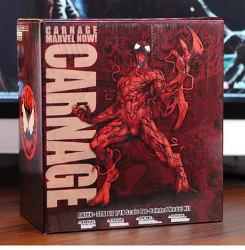 The Amazing Carnage ARTFX + STATUE 1/10 Scale Pre-Painted Figure Model Kit 17cm In Box
The Amazing Carnage ARTFX + STATUE 1/10 Scale Pre-Painted Figure Model Kit 17cm In Box