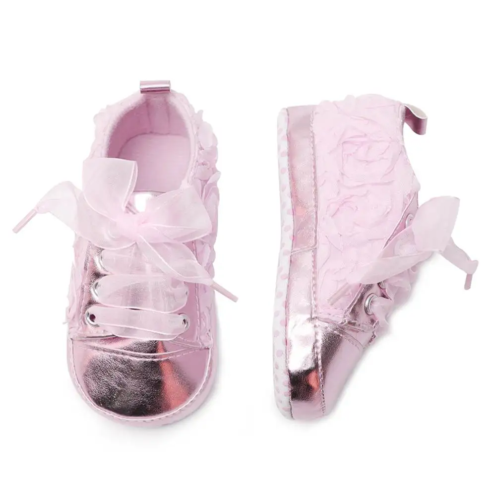 Princess First Walkers Babies Shoes Solid Lace-Up Soft Sole PU Leather Newborns Crib Shoes Girls High-top Booties Drop Shipping
Princess First Walkers Babies Shoes Solid Lace-Up Soft Sole PU Leather Newborns Crib Shoes Girls High-top Booties Drop Shipping