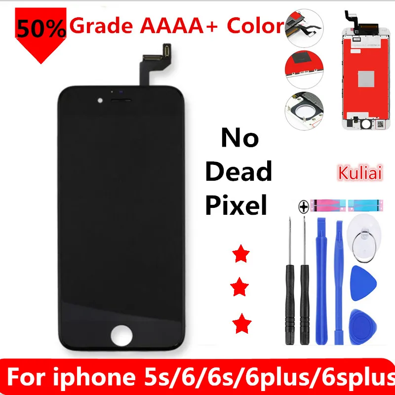 Grade AAA+++ For iPhone 6 6S Plus 6 plus LCD With 3D Force Touch Screen Digitizer Assembly For iPhone 5S Display No Dead Pixel
Grade AAA+++ For iPhone 6 6S Plus 6 plus LCD With 3D Force Touch Screen Digitizer Assembly For iPhone 5S Display No Dead Pixel