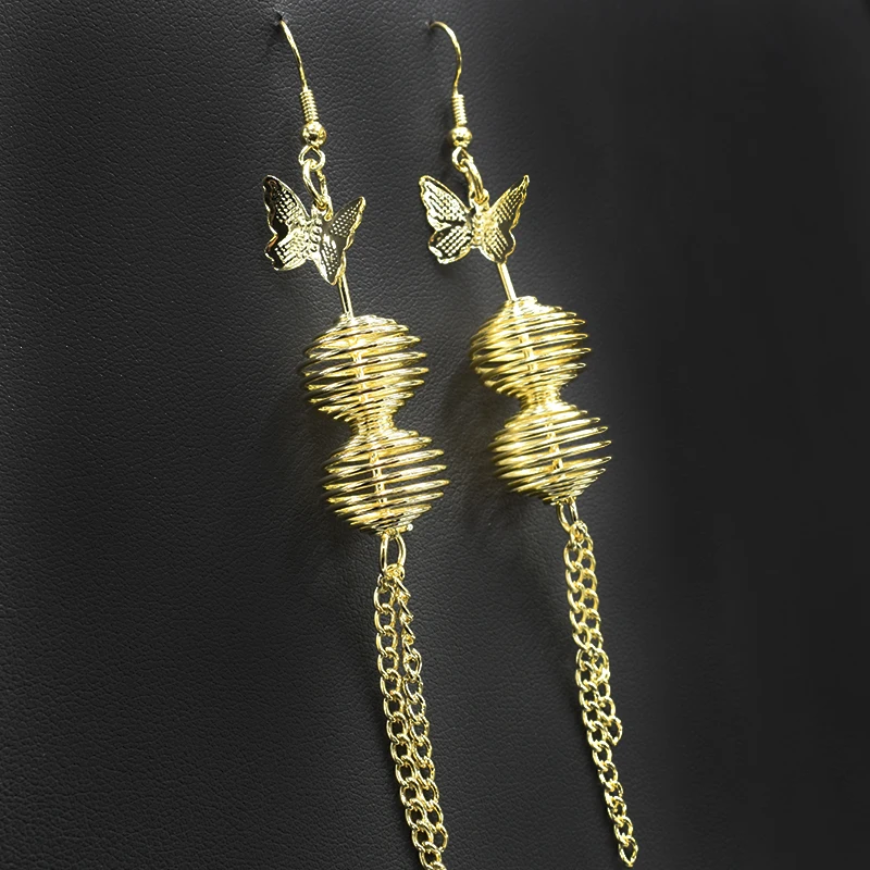 Bohemian Butterfly Charm Long Tassel Earrings for Women Gold Color Vintage Big Dangle Long Earrings Drop Earrings Jewelry
Bohemian Butterfly Charm Long Tassel Earrings for Women Gold Color Vintage Big Dangle Long Earrings Drop Earrings Jewelry