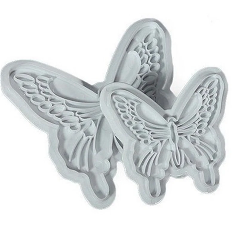 New 2PCS/set 3D Butterfly DIY Fondant Cake Decorating Tool Plastic Spring Cookie Embossing Die Baking Tool Food Grade Plastic
New 2PCS/set 3D Butterfly DIY Fondant Cake Decorating Tool Plastic Spring Cookie Embossing Die Baking Tool Food Grade Plastic