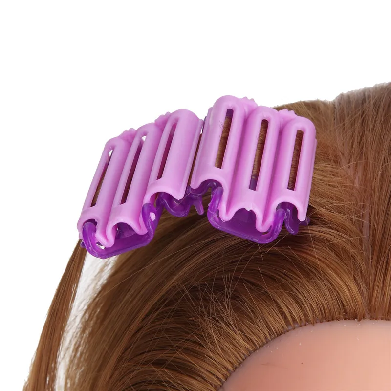 Image 45Pcs Pack Hot Sale Magic Hair Clip Hairdressing Styling Wave Perm Rod Corn Curler Make DIY Tool For Women s Beauty Hair styling