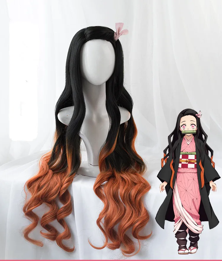 Demon Slayer:Kimetsu No Yaiba Kamado Tanjirou / Kamado Nezuko Wwig Cosplay Costume
Demon Slayer:Kimetsu No Yaiba Kamado Tanjirou / Kamado Nezuko Wwig Cosplay Costume