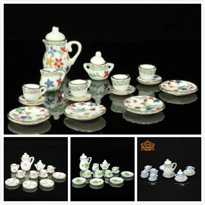 1/12 Dollhouse Miniature Dining Ware Porcelain Tea Set Dish Cup Plate 15pcs Child classic toy Free Shipping
1/12 Dollhouse Miniature Dining Ware Porcelain Tea Set Dish Cup Plate 15pcs Child classic toy Free Shipping