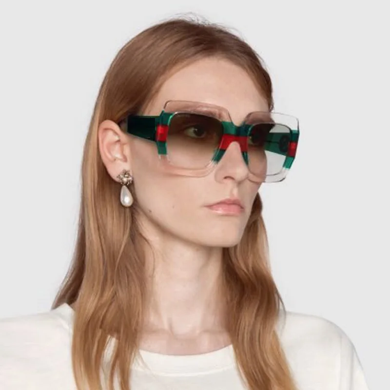 2018 Luxury Brand Italy Oversized Square Sunglasses Women Retro Fashion Designer Big Frame Sun Glasses Female Pink Green oculos
2018 Luxury Brand Italy Oversized Square Sunglasses Women Retro Fashion Designer Big Frame Sun Glasses Female Pink Green oculos