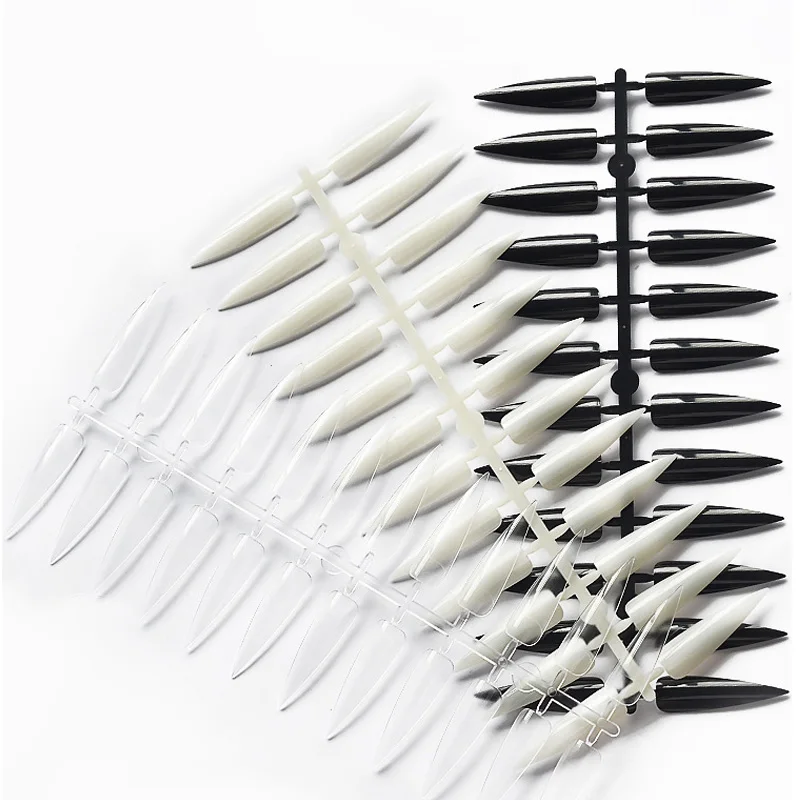 240pcs/set Long Sharp Stiletto Nails 3 Colors Pointed Shape Artificial French Fake Nail Art Tip Salon Decorated False Nails
240pcs/set Long Sharp Stiletto Nails 3 Colors Pointed Shape Artificial French Fake Nail Art Tip Salon Decorated False Nails