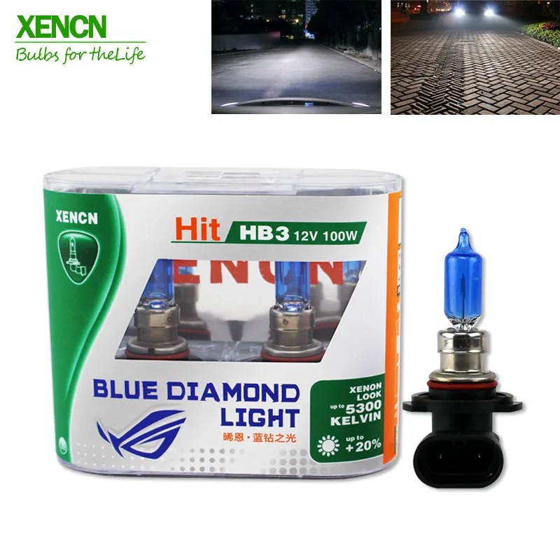 XENCN HB3 9005 12V 100W 5300K Blue Diamond Light Car Headlight Halogen Lamp for BMW VW Ford Toyota Honda Lada 30% More Ligh 2POS
XENCN HB3 9005 12V 100W 5300K Blue Diamond Light Car Headlight Halogen Lamp for BMW VW Ford Toyota Honda Lada 30% More Ligh 2POS
