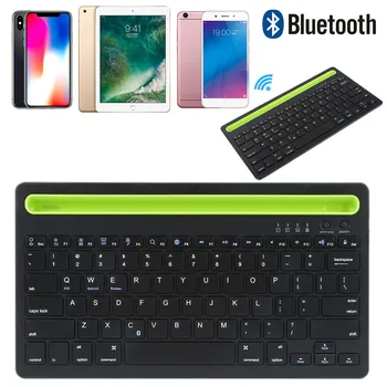 Ultra Slim Wireless Bluetooth Keyboard Plastic Long Lifespan High Performance for IOS ANDROID WINDOWS Support Bracket
Ultra Slim Wireless Bluetooth Keyboard Plastic Long Lifespan High Performance for IOS ANDROID WINDOWS Support Bracket