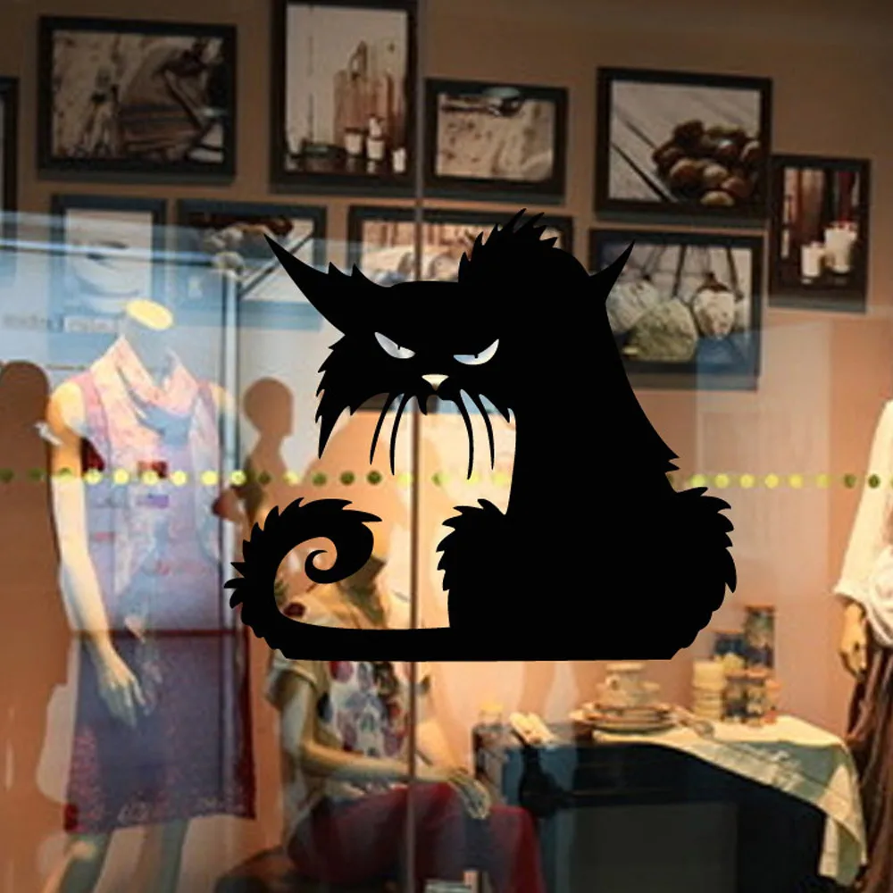Hot Sale Vinyl Removable 3D Wall Sticker Halloween Black Cat Decor Decals For Walls Decal Room Decoration DIY 13 x 11cm #10%
Hot Sale Vinyl Removable 3D Wall Sticker Halloween Black Cat Decor Decals For Walls Decal Room Decoration DIY 13 x 11cm #10%