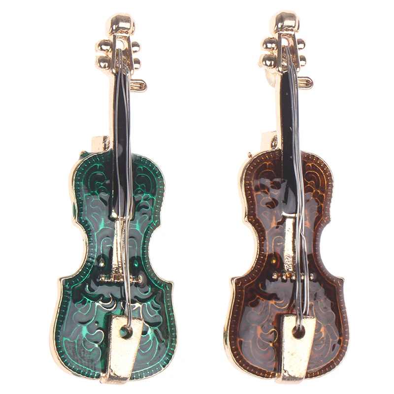 2 Colors Musical Violin Brooches Enamel Stainless Steel Alloy Brooch Pins Girls Scarf Sweater Clips Badges Jewelry
2 Colors Musical Violin Brooches Enamel Stainless Steel Alloy Brooch Pins Girls Scarf Sweater Clips Badges Jewelry