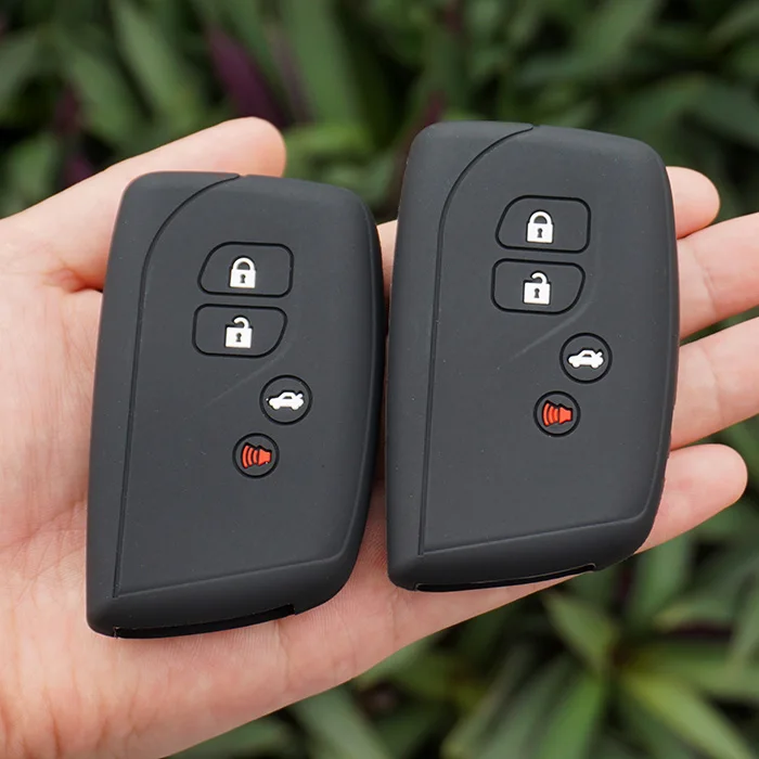 Rubber Silicone Car key fob Protect cover case skin Sleeve Hood Holder for Lexus LS460 LS600hL Remote Keyless entry keychain
Rubber Silicone Car key fob Protect cover case skin Sleeve Hood Holder for Lexus LS460 LS600hL Remote Keyless entry keychain