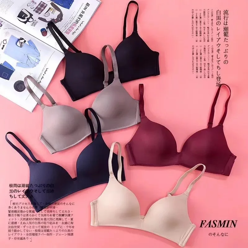 B Cup Wire Free Bra For Women Ladies 2019 Breathable Sexy Underwear Female Fashion Push Up Bra Comfort Wireless Bra 7 Colors
B Cup Wire Free Bra For Women Ladies 2019 Breathable Sexy Underwear Female Fashion Push Up Bra Comfort Wireless Bra 7 Colors