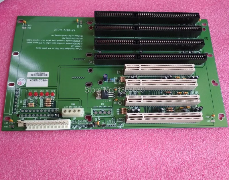 AR-MB7M industrial 4 x PCI ISA пассивная системная плата Backplane протестирована | Компьютеры и