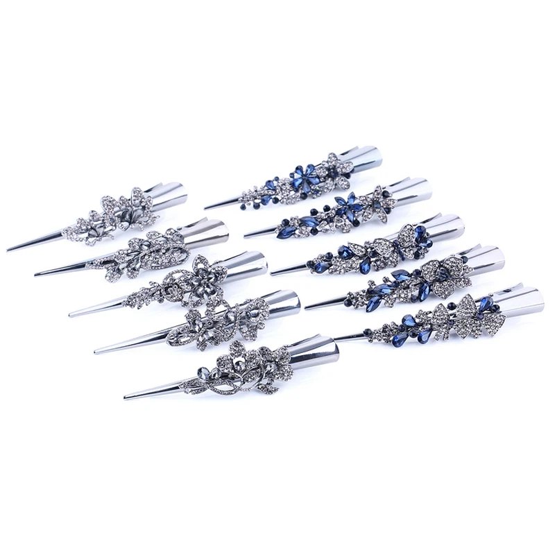 TDQUEEN New Hair Accessories Fashion Metal Rhinestone Hair Clips For Summer Hot Sale Barrette Ponytail Holder Jewelry For Woman
TDQUEEN New Hair Accessories Fashion Metal Rhinestone Hair Clips For Summer Hot Sale Barrette Ponytail Holder Jewelry For Woman