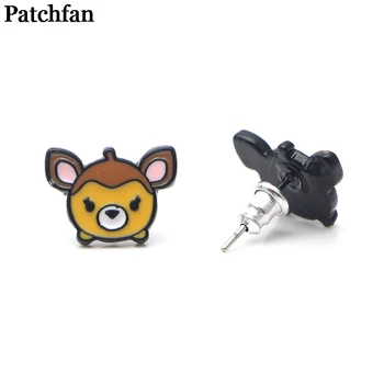 12pairs/lot Patchfan Bambi cartoon trendy design stud earrings party favors jewelry gifts girlfriend for birthday present A1978
12pairs/lot Patchfan Bambi cartoon trendy design stud earrings party favors jewelry gifts girlfriend for birthday present A1978