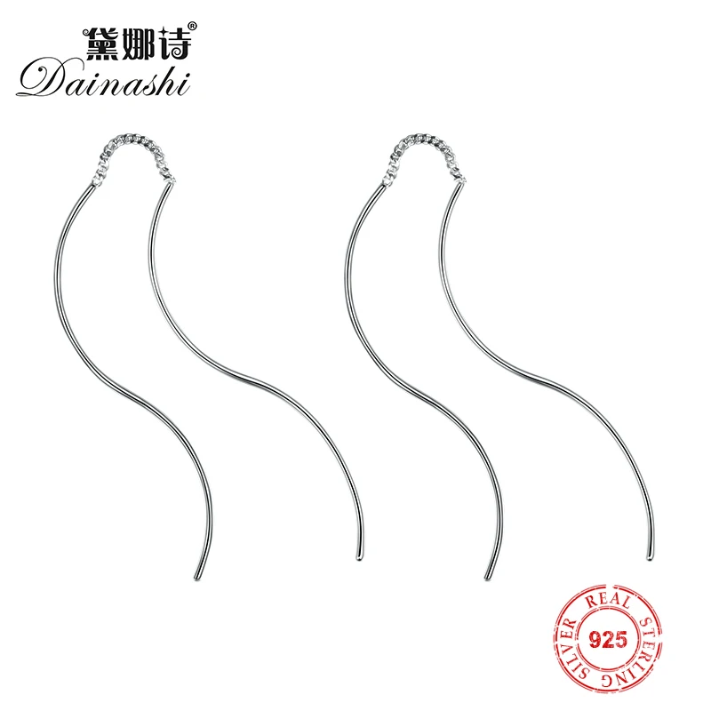 3pcs S925 Minimalist Sterling Silver Double S-shaped Earrings Fittings Earrings Mountings Two Colors Optional DIY Pearl Jewelry
3pcs S925 Minimalist Sterling Silver Double S-shaped Earrings Fittings Earrings Mountings Two Colors Optional DIY Pearl Jewelry