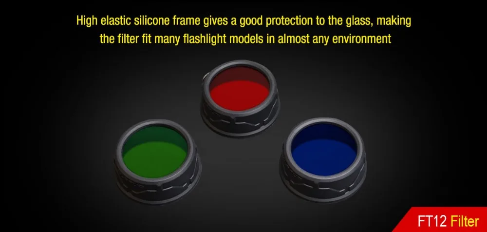 

KLARUS FT12 Filter Can be compatible with around 45mm bezel(like XT12GT/XT15)