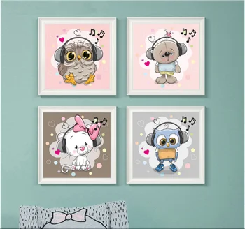 The background wall decorative painting unframe painting cartoon picture Nordic small fresh and simple cartoon animal for child
The background wall decorative painting unframe painting cartoon picture Nordic small fresh and simple cartoon animal for child