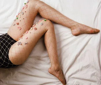 Manual Hot-drilled Fishnet Tights Yewa Women's Sexy Set Diamond Thin Pantyhose 2019 Autumn Nude Mesh Floral Tights
Manual Hot-drilled Fishnet Tights Yewa Women's Sexy Set Diamond Thin Pantyhose 2019 Autumn Nude Mesh Floral Tights