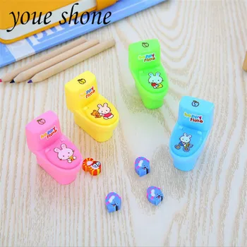 2018 New Hot Manual Colour Pencil Sharpener Knife Style Closestool Student Supplies
2018 New Hot Manual Colour Pencil Sharpener Knife Style Closestool Student Supplies