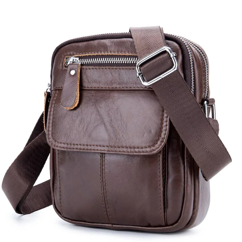 Genuine Leather Men Shoulder Bag Vintage Men's Handbag Cow Leather Male Crossbody Bags Black Man Falp Solid Small Messenger Bag
Genuine Leather Men Shoulder Bag Vintage Men's Handbag Cow Leather Male Crossbody Bags Black Man Falp Solid Small Messenger Bag
