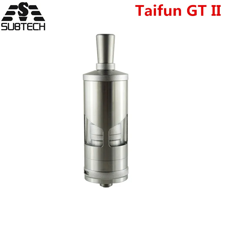 SUB TWO Electronic cigarette Taifun GT II atomizer for E-cigarette Mod Stainless Steel RBA update Taifun GT clearomizer
SUB TWO Electronic cigarette Taifun GT II atomizer for E-cigarette Mod Stainless Steel RBA update Taifun GT clearomizer