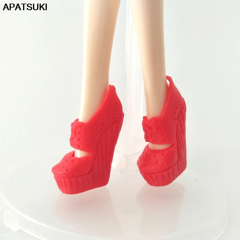 Red Original Fashion Modern Shoes for Monster High Doll High Heel Shoes For Ever After High 1/6 Monster Dolls Accessories 
Red Original Fashion Modern Shoes for Monster High Doll High Heel Shoes For Ever After High 1/6 Monster Dolls Accessories
