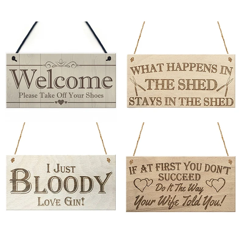 Rectangular Wooden Plaque Gift Pendant Tag Wooden Sign Vintage Home Decor Sign Wooden Plaque Cool Plate Welcome Wood Poster Wall
Rectangular Wooden Plaque Gift Pendant Tag Wooden Sign Vintage Home Decor Sign Wooden Plaque Cool Plate Welcome Wood Poster Wall