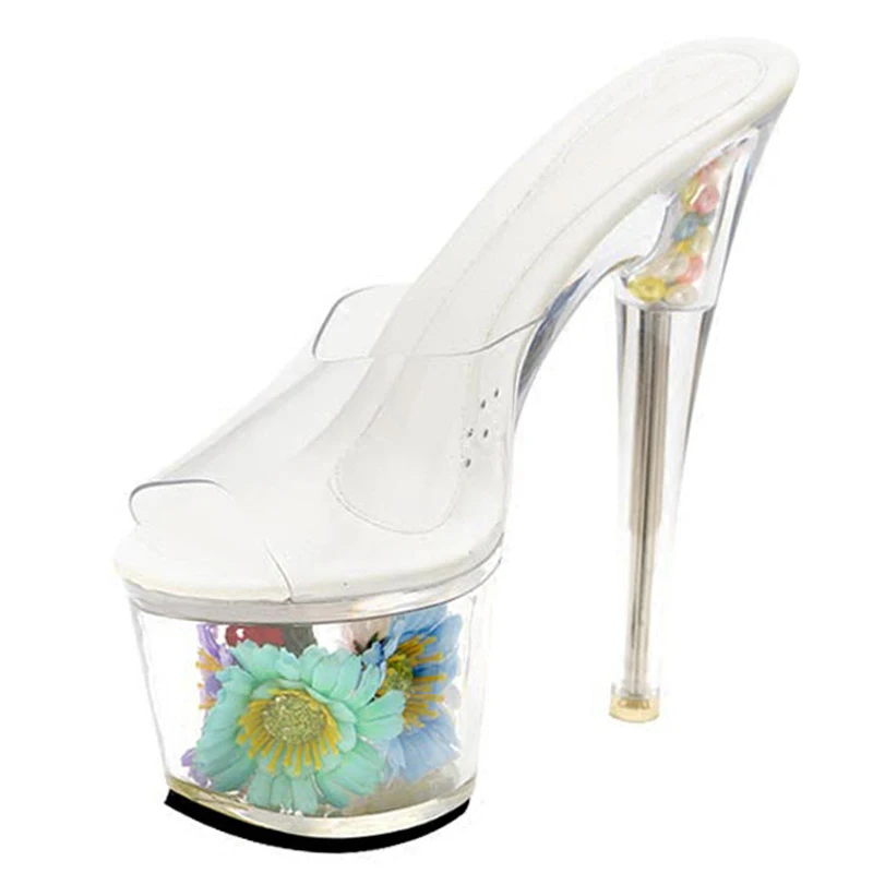 Super High Heels Sandals Women Summer Sexy Crystal Wedding Party Flower Thin Heels Shoes Ladies Platform Slippers
Super High Heels Sandals Women Summer Sexy Crystal Wedding Party Flower Thin Heels Shoes Ladies Platform Slippers