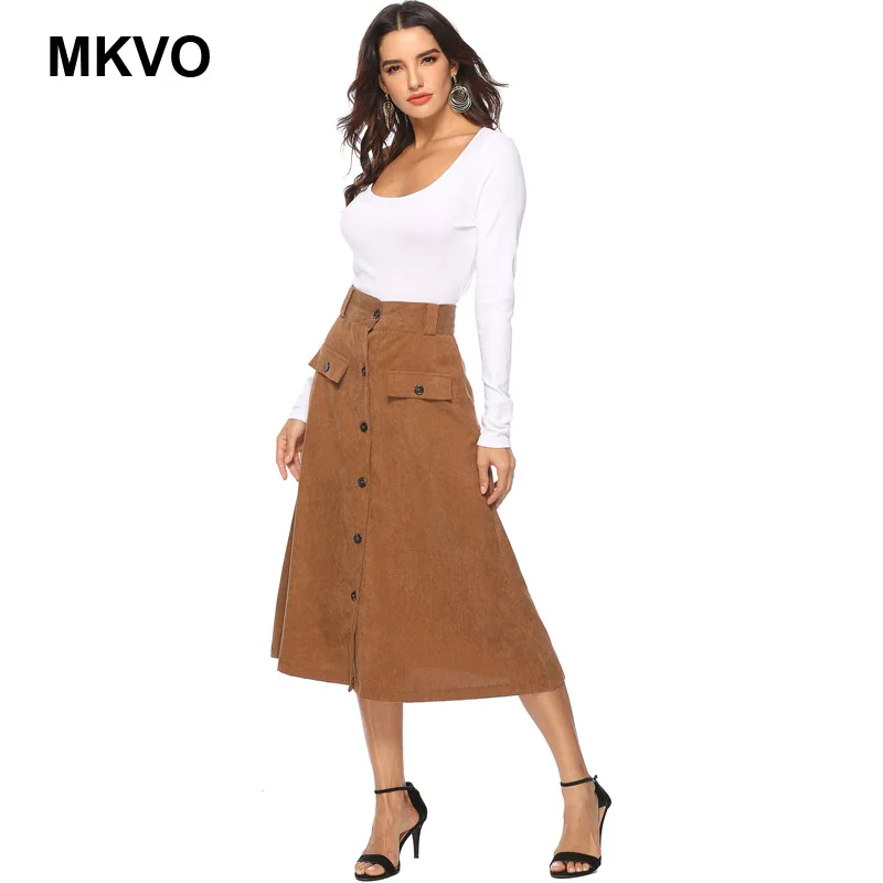 New spring Plus Size Skirt High Waisted Skirts Womens White Knee Length Bottoms Solid color Skirt Saia Midi Button skirt 2019
New spring Plus Size Skirt High Waisted Skirts Womens White Knee Length Bottoms Solid color Skirt Saia Midi Button skirt 2019