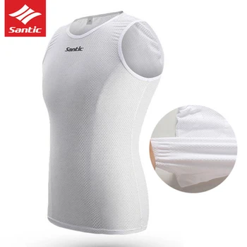 Santic Cycling Vest Men chaleco Ciclismo MTB Jersey Sleeveless Bike Bicycle Cycling Clothing Keep Dry Warm Mesh Sports Downhill 
Santic Cycling Vest Men chaleco Ciclismo MTB Jersey Sleeveless Bike Bicycle Cycling Clothing Keep Dry Warm Mesh Sports Downhill