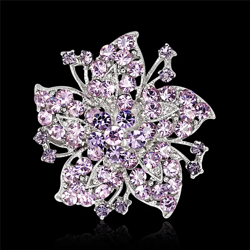 Large Size Sparkling Flower Crystal Rhinestones Brooch Pins For Outer Wear Or Wedding
Large Size Sparkling Flower Crystal Rhinestones Brooch Pins For Outer Wear Or Wedding