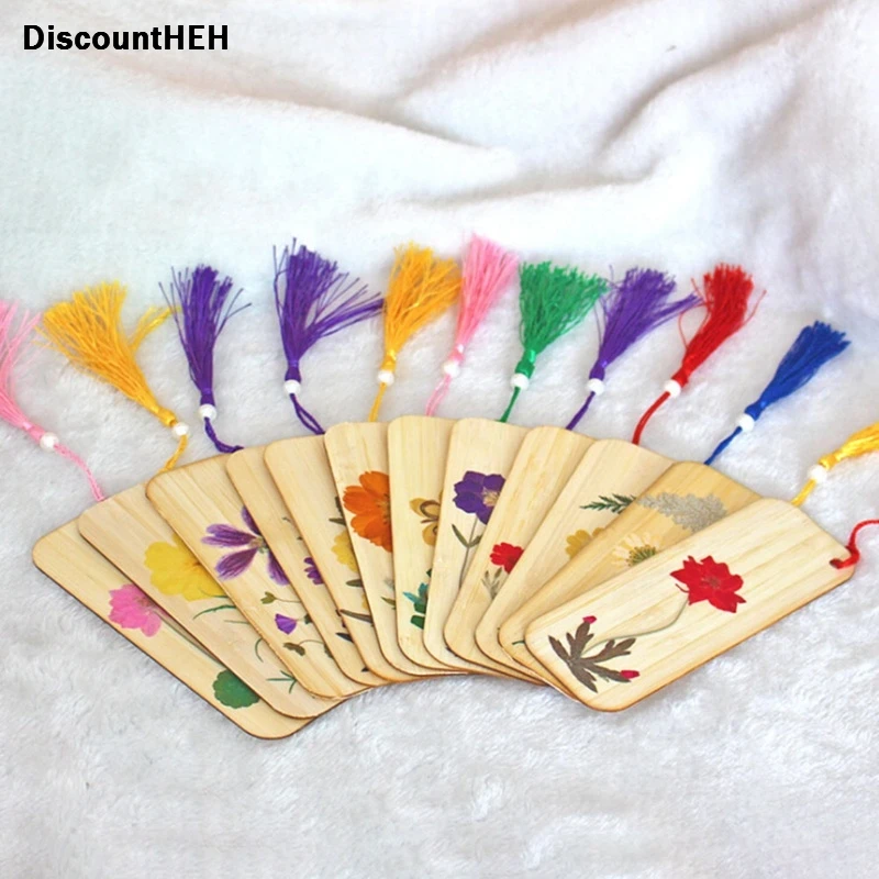 Random 1Piece Creative Dried Flowers Bamboo Material Bookmarks Chinese Style Kawaii Classic Bookmark Gift Stationery DIY Natural
Random 1Piece Creative Dried Flowers Bamboo Material Bookmarks Chinese Style Kawaii Classic Bookmark Gift Stationery DIY Natural