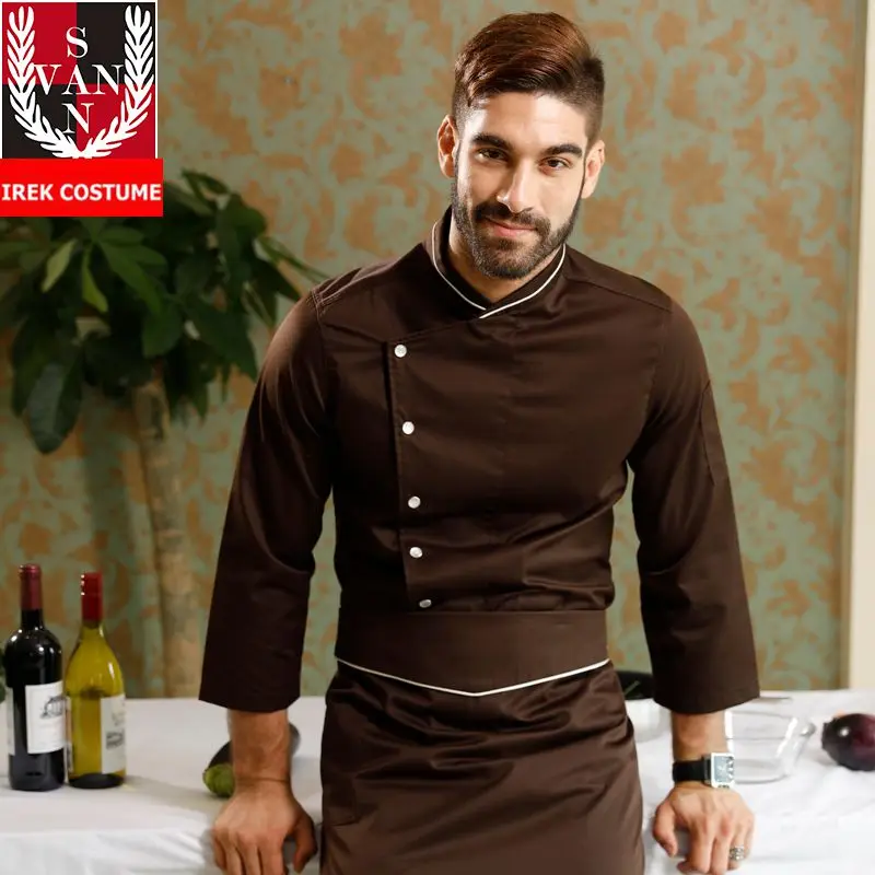 New Unisex Bakery Cook Uniform Long Sleeve Restaurant Chef Uniforms Work Wear Single Breasted Hotel Cook Clothes VSCK01
New Unisex Bakery Cook Uniform Long Sleeve Restaurant Chef Uniforms Work Wear Single Breasted Hotel Cook Clothes VSCK01