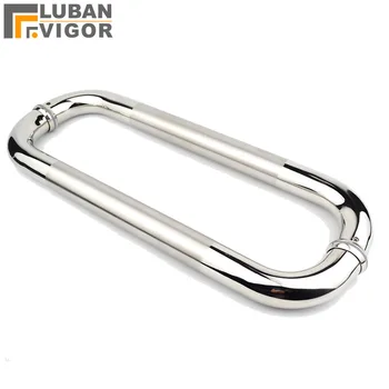 Stainless steel shower handle,one pair, C- shape bathroom glass doors handle,Mirror processing, hole 400mm, diameter 25mm
Stainless steel shower handle,one pair, C- shape bathroom glass doors handle,Mirror processing, hole 400mm, diameter 25mm