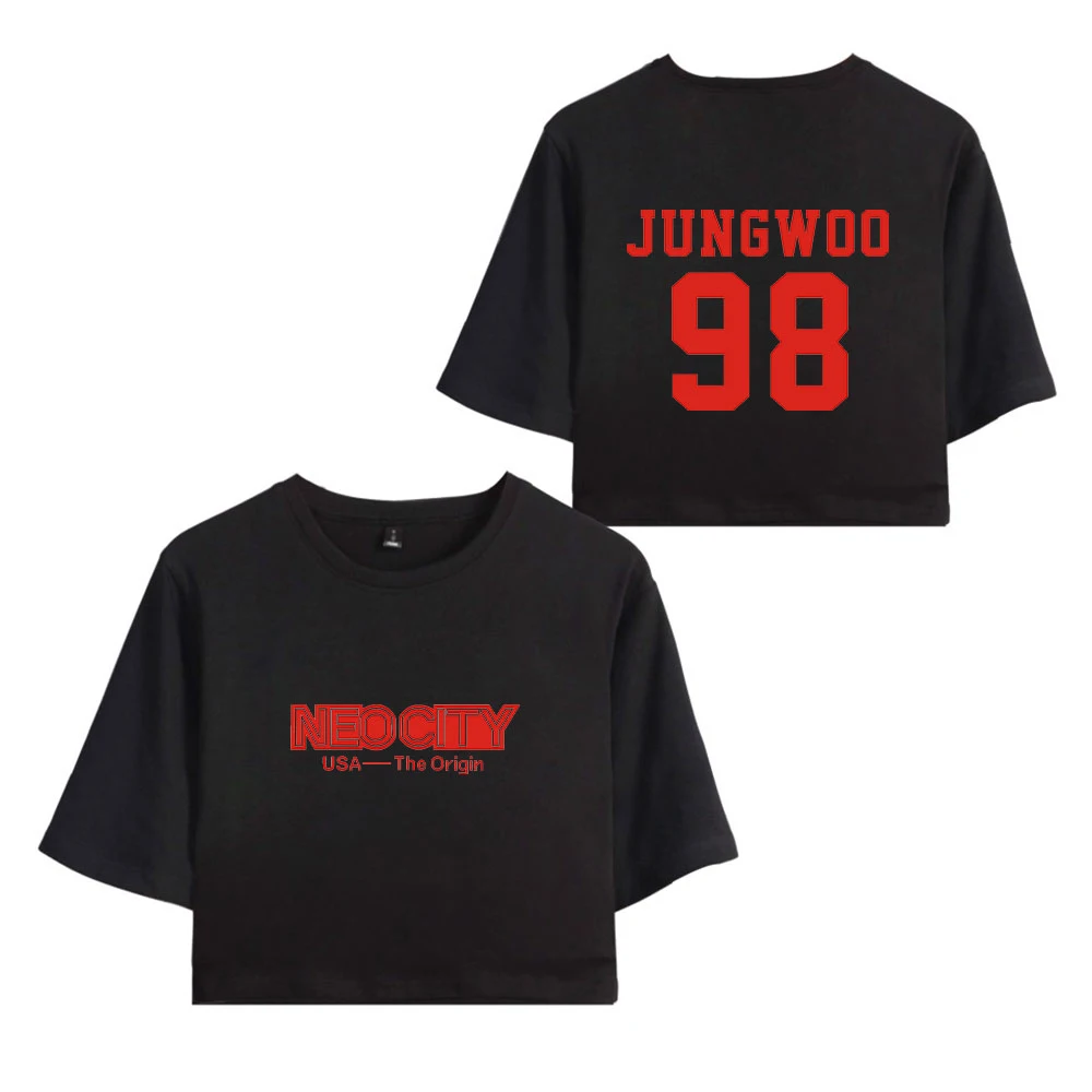 NEO CITY SEOUL -The Origin Summer Women Nct 127 Kpop Clothes Basic T-shirts Quality Short Sleeve Streetwear Navel Casual O-neck
NEO CITY SEOUL -The Origin Summer Women Nct 127 Kpop Clothes Basic T-shirts Quality Short Sleeve Streetwear Navel Casual O-neck