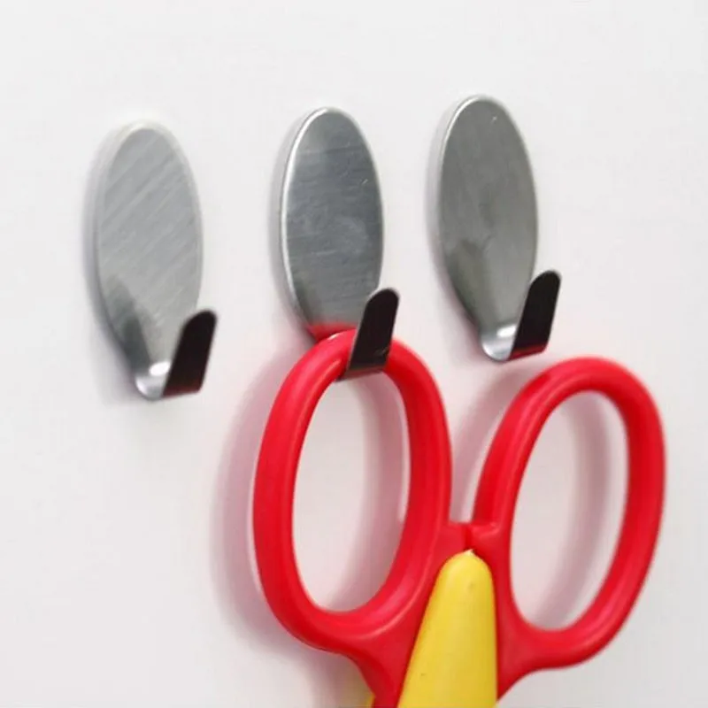 Promotion Hot 6pcs Kitchen Wall Door Self Adhesive Stainless Steel Stick Holder Hook Hanger New
Promotion Hot 6pcs Kitchen Wall Door Self Adhesive Stainless Steel Stick Holder Hook Hanger New